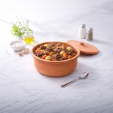 thumbnail of Viapot Medium 2500 ml - Natur - Terrakotta-Schmortopf mit Deckel - 24×12 cm