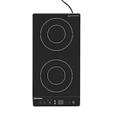 thumbnail of GastroHero Doppel Induktionskochfeld ECO vertikal 3500 W Induktionsplatte 2 Kochzonen Touch Kochfeld Edelstahl Glas Gastro