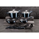 thumbnail of Berlinger Haus Set di Pentole Induzione 10-Piece Alluminio Antiaderente 2 Casseruoli 2 Padelle Blu marino BH-6143