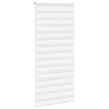 thumbnail of vidaXL Doppelrollo Weiß 115x230 cm Stoffbreite 110,9 cm Polyester