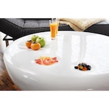 thumbnail of SalesFever salontafel Ø 100 cm rond | hoogglans gelakt | glasvezel | B 100 x D 100 x H 38 cm | wit