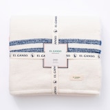 thumbnail of El Ganso - Coperta lavorata a maglia 140x190 cm 340GR - Tinto in filo in colore Ecru