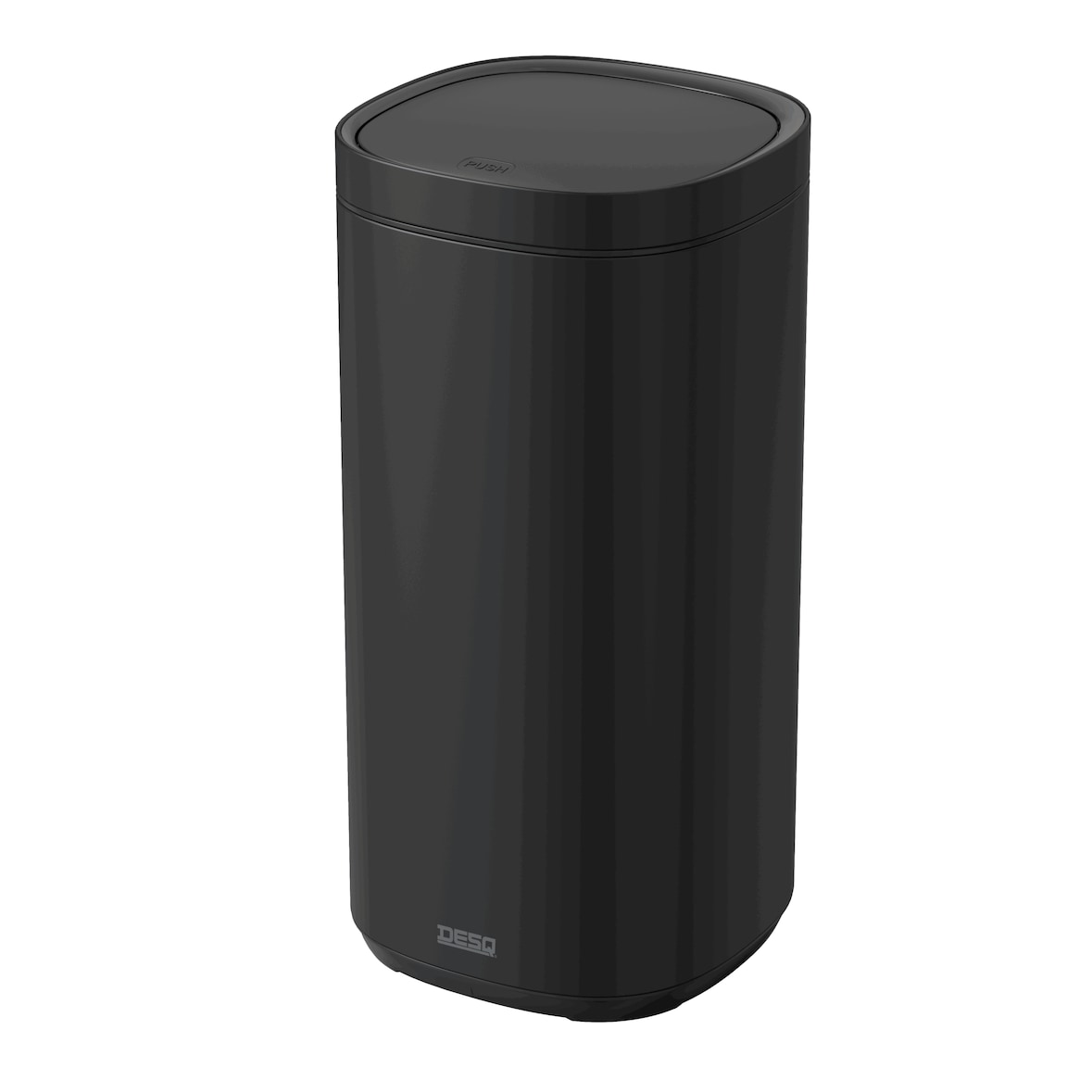 DESQ | Touch Prullenbak  | 30L | Binnenemmer | RVS | Softclose | Zwart