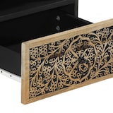 thumbnail of Mesa de centro de madera maciza mango 80x54x40 cm