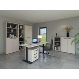 thumbnail of Matelpro - Etagère de bureau H 216 cm contemporaine chêne clair Lexos - Moderne & Design -Chêne clair -  -Types de portes: