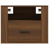 thumbnail of vidaXL Wand-Nachttische 2 Stk. Braun Eichen-Optik 50x36x40 cm