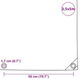 thumbnail of vidaXL Abdeckplane 650 g/m² 3,5 x 5 m Weiß