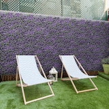 thumbnail of Bonerva | Jardín Vertical Buxus Lavanda | Pack 4 Piezas 50x50cm (1m²) | Planta artificial decoración oficina, hotel, restaurante| MAL1203