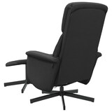 thumbnail of vidaXL Massagesessel mit Fußhocker Schwarz Stoff