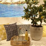 thumbnail of Gläser-Set blau 5tlg. Getränke Karaffe Trinkgläser Wassergläser