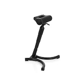 thumbnail of Taburete / silla de trabajo TOP WORK 33 PU negro espuma armazón métalico hjh OFFICE