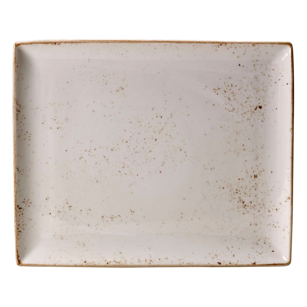 Steelite Platte rechteckig 330 x 270 mm weiß - Craft White 6 er