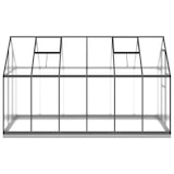 thumbnail of Helloshop26 - Serre tente abri plante fleur légumes avec cadre de base 334 x 169 x 202 cm aluminium anthracite 02_0044503