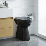 thumbnail of vidaXL Randloses WC 7 cm Extra Höhe Soft-Close Keramik Schwarz