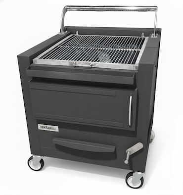 Fry&Grill Barbacoa BBQ80 elevación