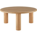 thumbnail of tectake Table basse SISSI ronde avec pieds en bois massif  Chêne Clair