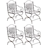 thumbnail of Set van 4 tuinstoelen Lotta bronzen