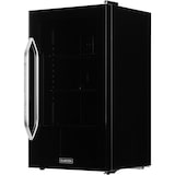 thumbnail of Beersafe XXL Onyx Kühlschrank 80 Liter 3 Böden Panoramaglastür Schwarz