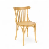 thumbnail of Bistromania - Chaise de bistrot CHATELET - Bois d'orme clair  - L 44 x P 48 x H 81 cm