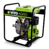 thumbnail of Wassermotorpumpe Diesel 5 PS 246 Cm³ Anschluss 2"/50mm Elektrostart Stahlrahmen VITO