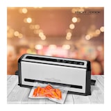 thumbnail of Proficook VK 1133 Envasadora de Alimentos al Vacío Doméstica, 3 mm Sellado, 4 Funciones, Caudal de 12 L/m., 0,8 bares 120W Plata