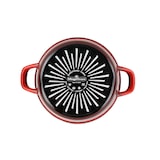 thumbnail of Magefesa Sfumatto Rosso - Topf Ø24cm mit rotem Glasdeckel