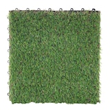 thumbnail of Telha de relva HWC-E13, telha de relva tapete de relva artificial, varanda/terraço 11x cada 30x30cm = 1m²