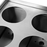 thumbnail of VERTES cuocipasta professionale in acciaio inox, elettrico, 2×1700 W, 2×6 L, 4 cestelli, regolazione temperatura