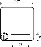 thumbnail of Jung Klappdeckel CD 590 BFKLSL RT CD590BFKLSLRT