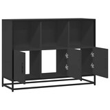 thumbnail of vidaXL Sideboard Schwarz 100x35x76 cm Holzwerkstoff
