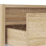 thumbnail of vidaXL TV-Schrank mit LED-Leuchten Sonoma-Eiche 100x35,5x25 cm