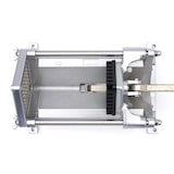 thumbnail of Maxima - 9307100 Tagliateste professionale orizzontale manuale, struttura acciaio inox e alluminio, lame sostituibili, 44x25x33 cm