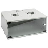 thumbnail of HMF 65704-07 Serverschrank 19 Zoll, 4 HE, 51 x 40 x 22,5 cm, Lichtgrau