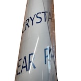 thumbnail of CREADETEX Nappe Cristal Epaisse 0.80 mm PVC Transparente au Metre Largeur 140 cm