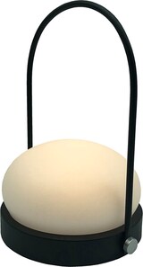 thumbnail of Lumisky DAY kabellose tragbare Lampe H22CM Stahl Schwarz