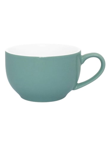 Juego de 12 tazas de café verde de 228 ml