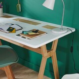 thumbnail of Bureau scandinave 120 cm MOBOX blanc