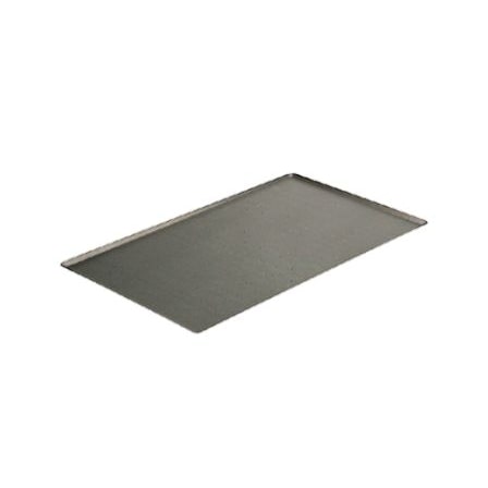 de Buyer Plaque de cuisson inox bords pincés 53 x 32.5 cm