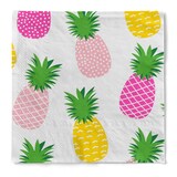 thumbnail of Cocktail-Serviette "Ananas" aus Tissue 3-lagig, 25 x 25 cm, 20 Stück