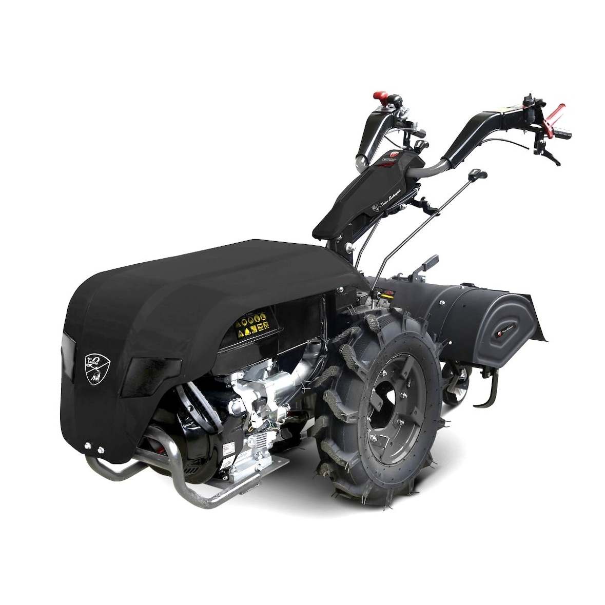 Motoculteur thermique Agricole 18CV 500cc 4T Démarrage électrique Fraise rotative 800mm Guidon réglable Tonino Lamborghini