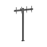 thumbnail of KIMEX - Soporte de suelo atornillable para 2 TV 43"-49", Altura 240 cm, Negro