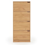 thumbnail of Mueble Zapatero Ángel 4 Puertas Color Roble Claro, para 24 Pares