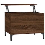 thumbnail of Table basse Chêne marron 60x44,5x45 cm Bois d'ingénierie Modèle Patio Celeste Prime Plus