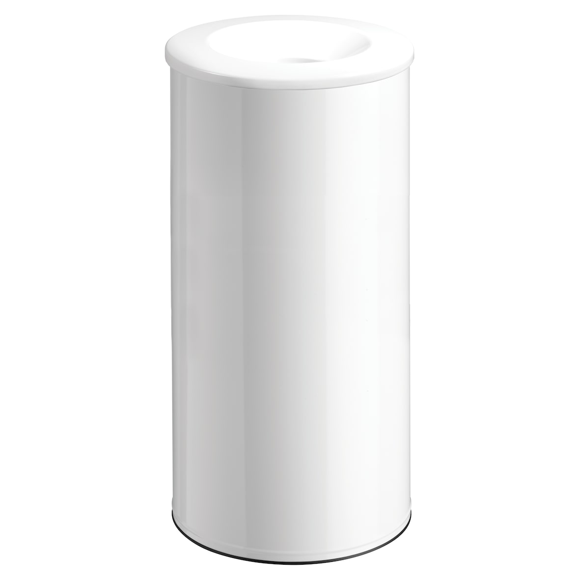 ROSSIGNOL Poubelle de bureau 50L anti-feu NEO blanc