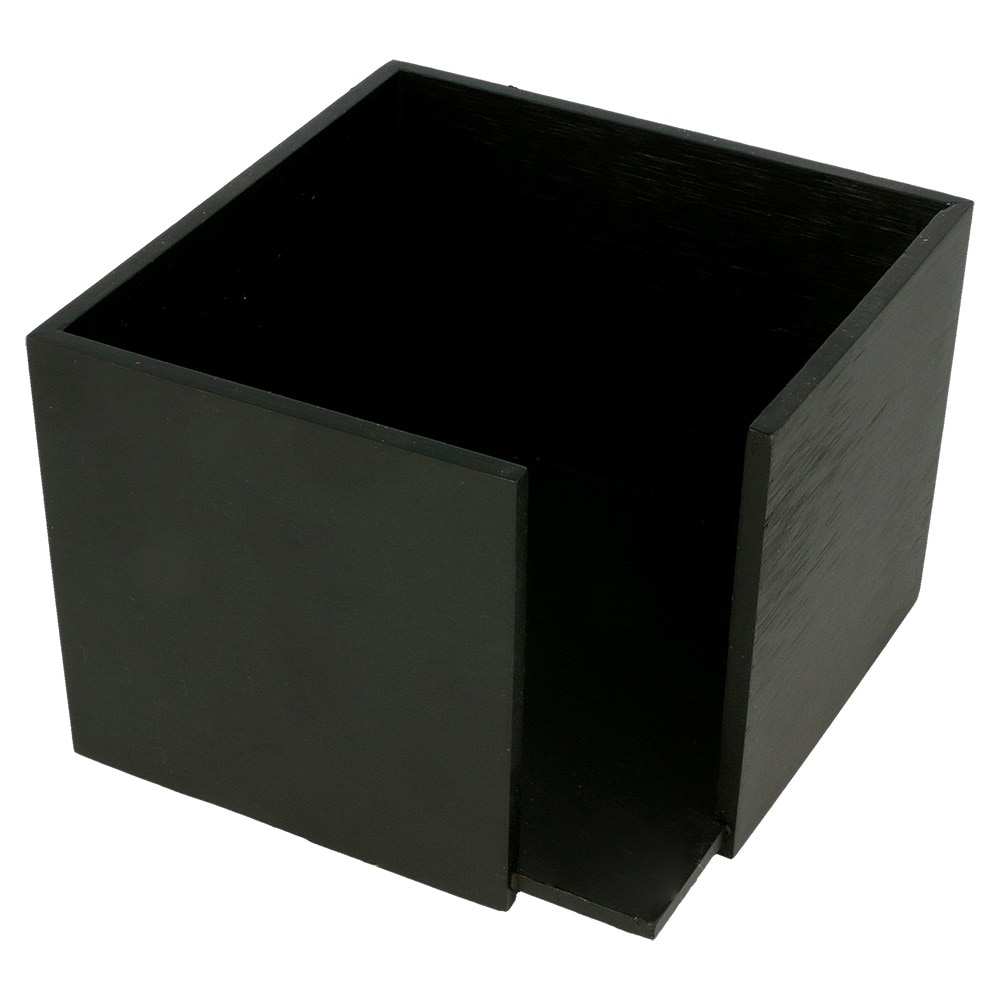 Garcia de Pou - Distributeur Serviettes 13,5X13,5X10 Cm Noir Bambou