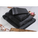 thumbnail of DoubleDry Badhanddoeken 6 st 70x140 cm - 100% katoen 500 g/m2 - antraciet