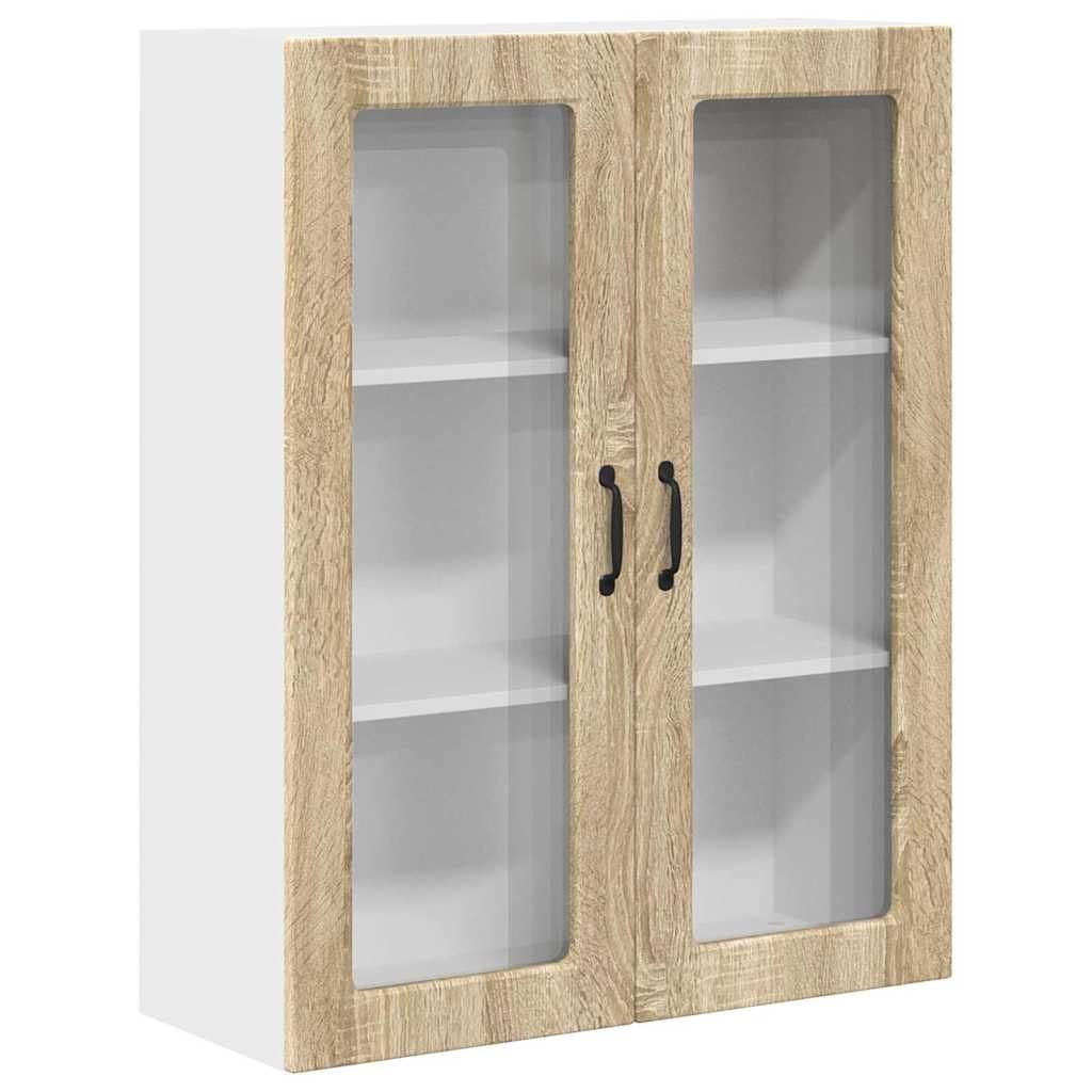 vidaXL Küchenwandschrank Sonoma-Eiche 80 x 31 x 100 cm Holzwerkstoff