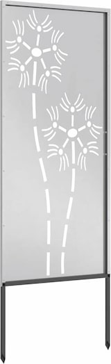 thumbnail of vidaXL Garten dekoratives Panel Sonstiges Silber 50 x 140 cm Edelstahl