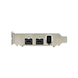 thumbnail of StarTech.com 3 Port 800+400 FireWire Schnittstellen Combo Karte Low Profile FireWire-Adapter PCIe 800 2 Ans.