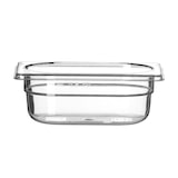 thumbnail of 24x Gastronorm-Behälter 1/9, HENDI, Profi Line, GN 1/9, 0,6L, Transparent, 176x108x(H)65mm